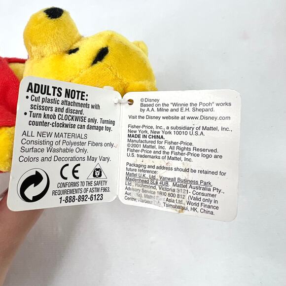 Two Vintage Winnie The Pooh Toys - Picture 6 of 11